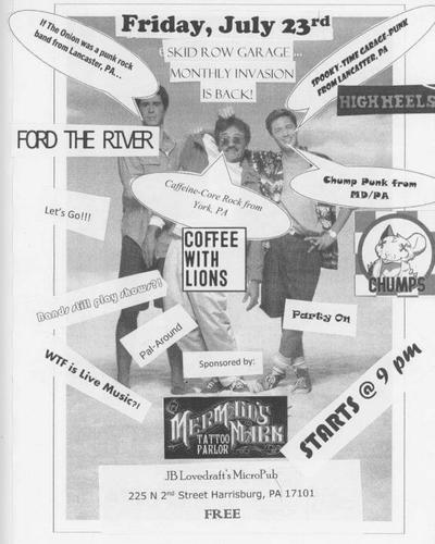 J.B. Lovedraft's MicroPub Flyer