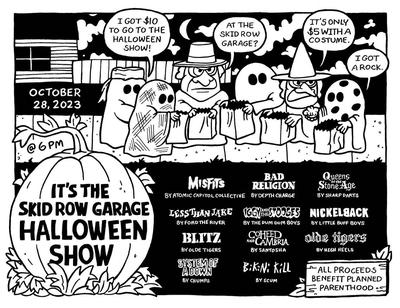 Skid Row Garage Flyer