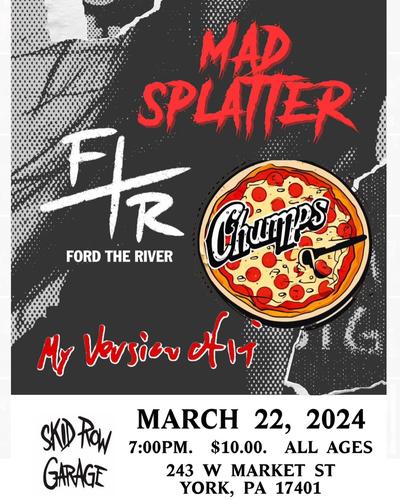 Skid Row Garage Flyer