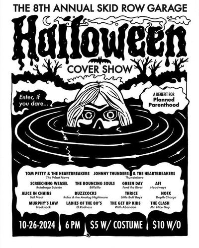 Skid Row Garage Flyer